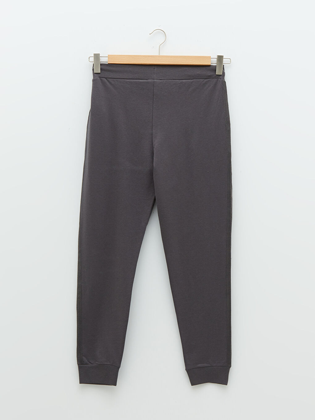 بنطلون رياضي بخصر مطاطي وجيوب عادية للسيدات-6