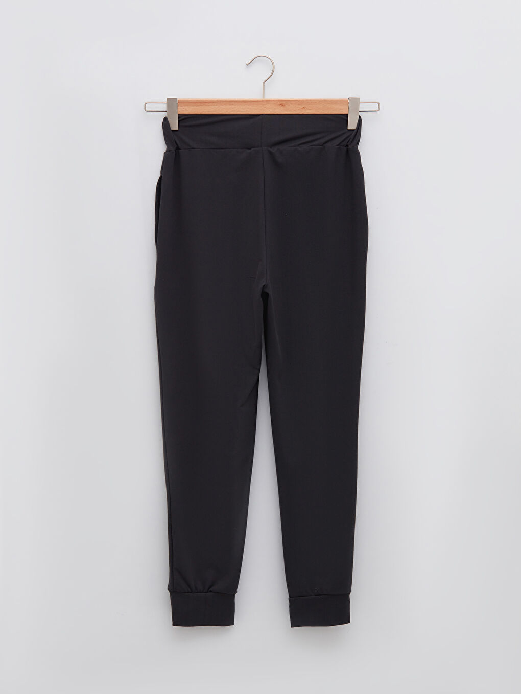 Elastic Waist Regular Pocket Detailed Women's Sports Sweatpants-7