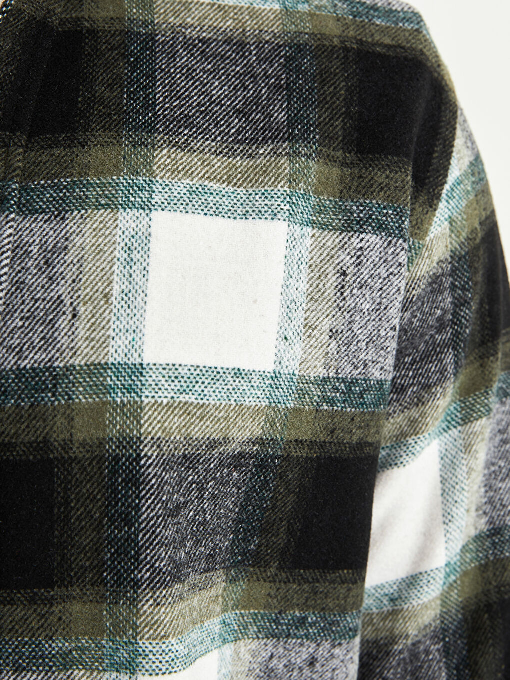 XSIDE Regular Fit Long Sleeve Plaid Men's Flannel Shirt Jacket -W1GE29Z8-LME
