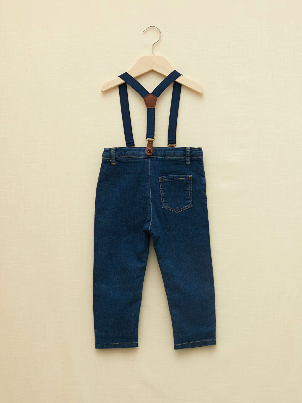 LCW baby Basic Baby Jungen Jeans und Hosenträger 2-teiliges Set -W1GE73Z1-H45