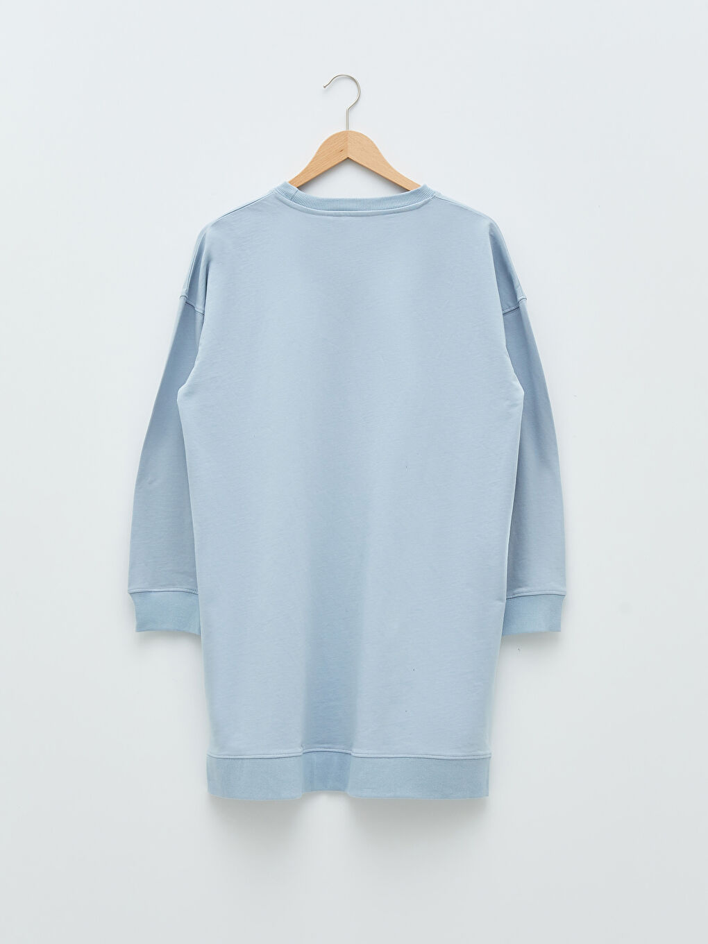LCW Modest Bisiklet Yaka Mickey Mouse Baskılı Kadın Sweatshirt Tunik -W1GG04Z8-UD9