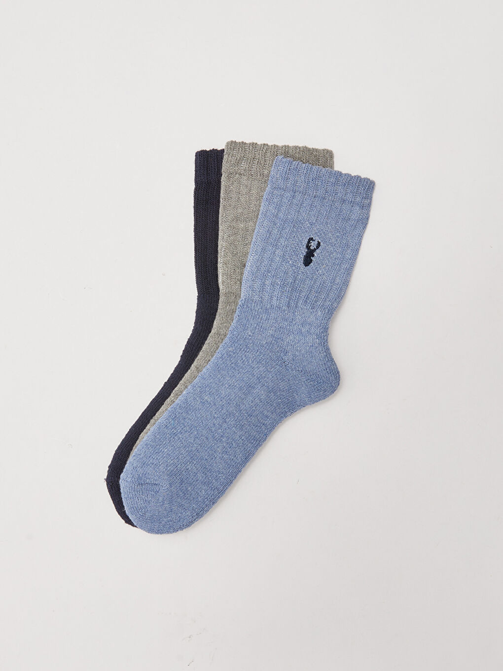 Embroidered Boy Socks 3 Pieces