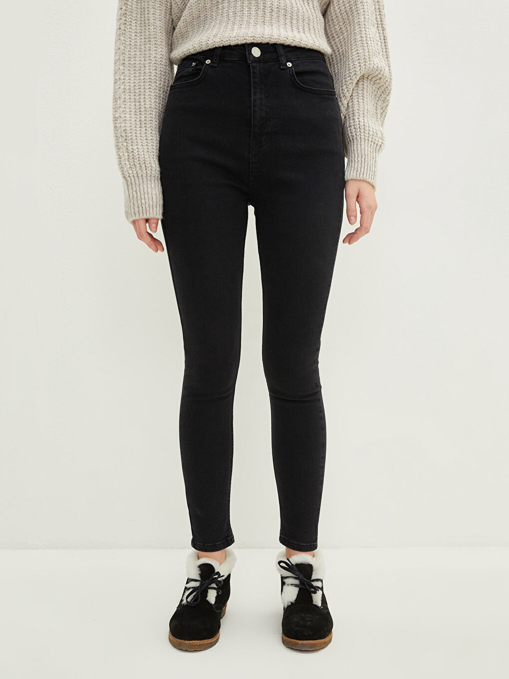 Mercury Skinny Fit Women's Rodeo Jean Pants with Pocket Detail-6