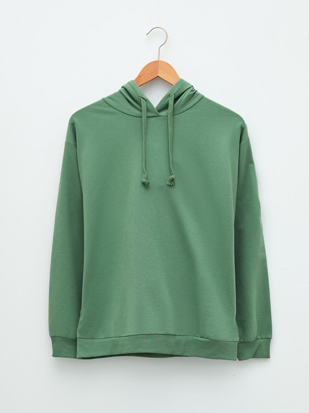 Sweat-Shirt à Capuche Coupe Régulière et Manches Longues pour Femmes-5