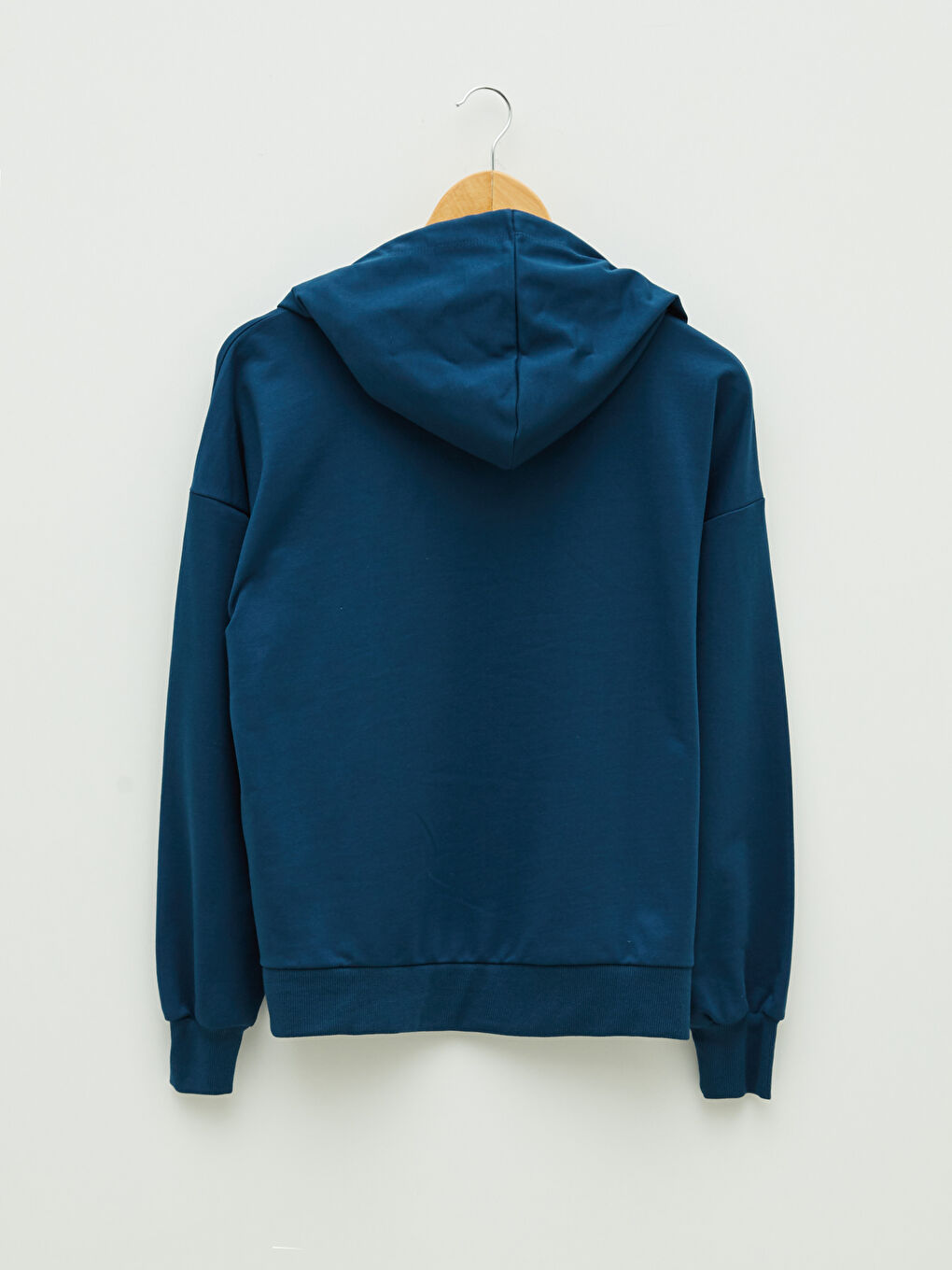 Hooded Collar Regular Long Sleeve Women's Sweatshirt -W1GG86Z8-LYB