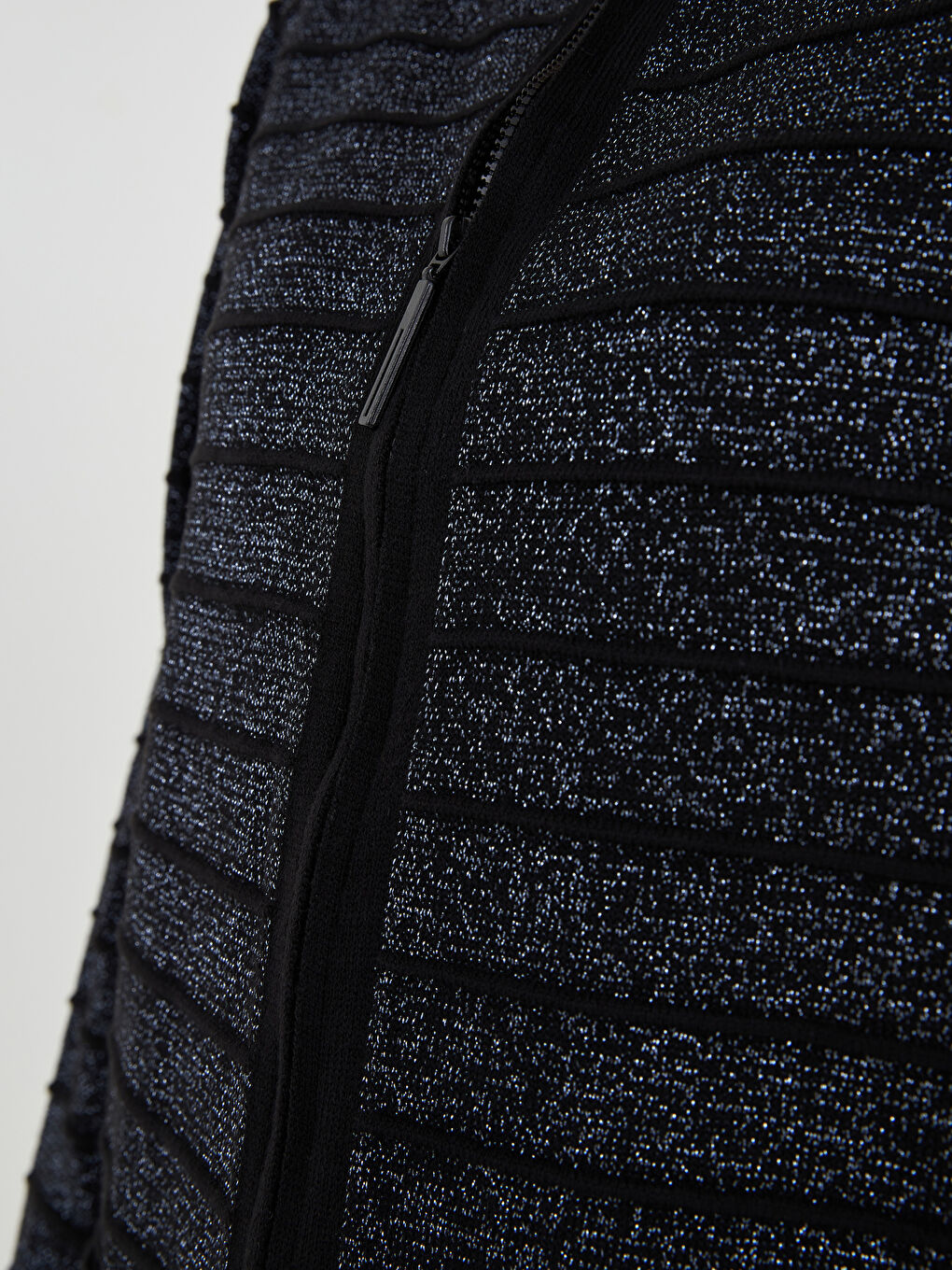 Кръгло деколте, с шарки, дълъг ръкав, жилетка от трико за жени-3