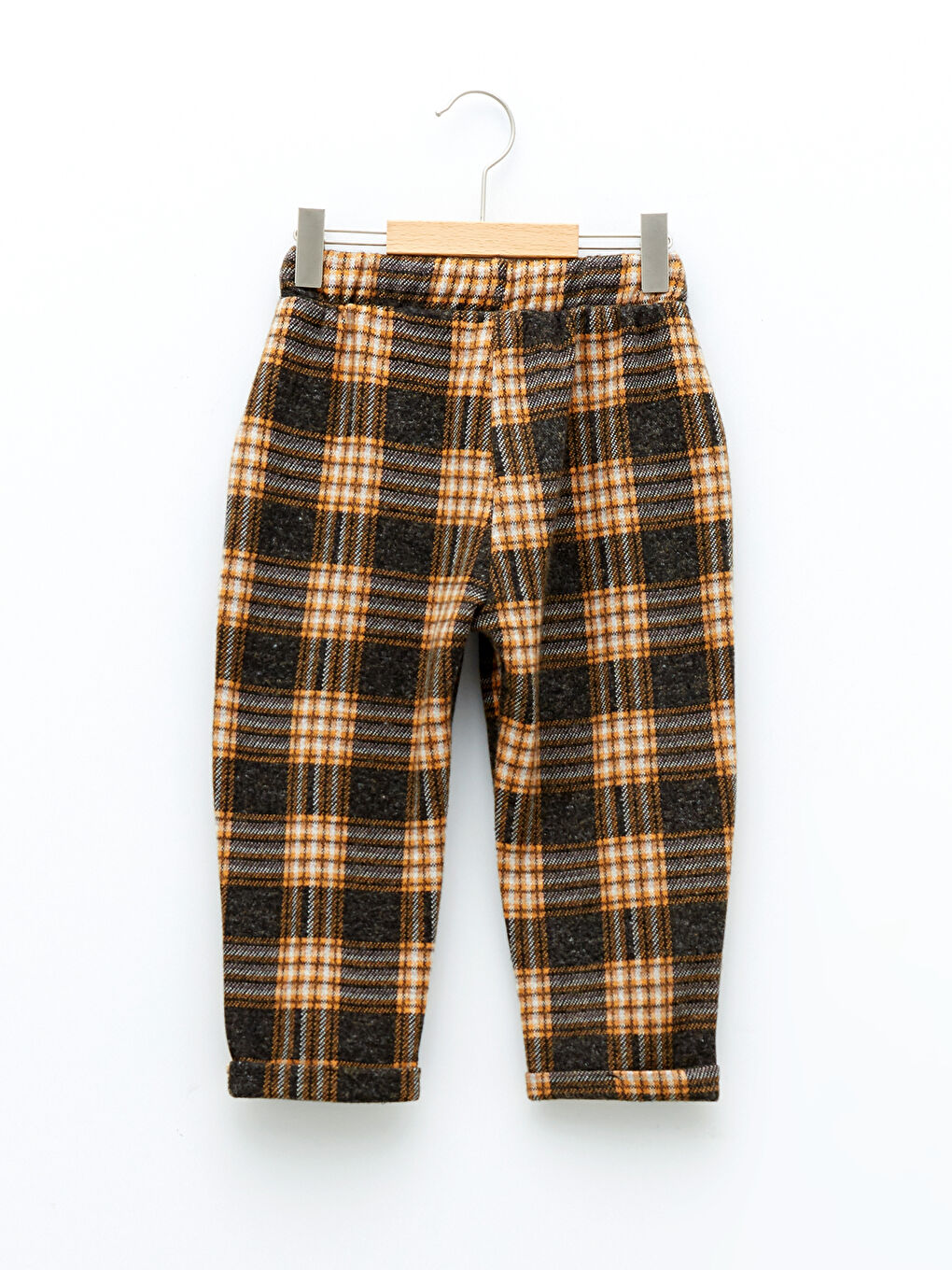 LC Waikiki Checked Patterned Baby Boy Sweatpants With Elastic Waist -W1GH12Z1-LLL