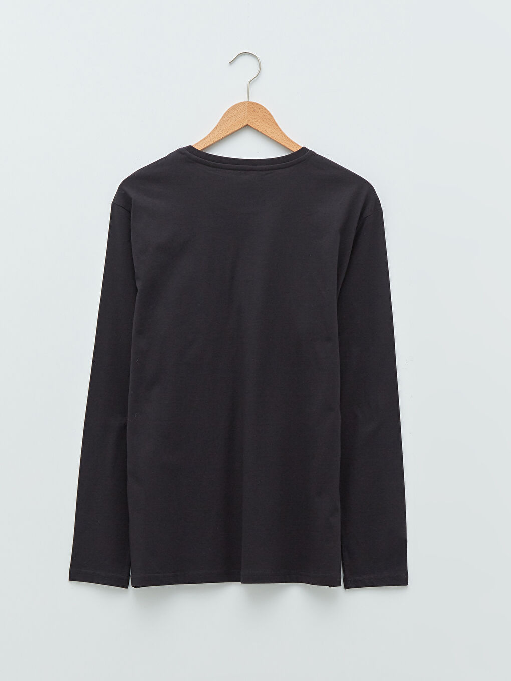 Siyah Aile Koleksiyonu Standart Kalıp Baskılı Erkek Pijama Takım-8