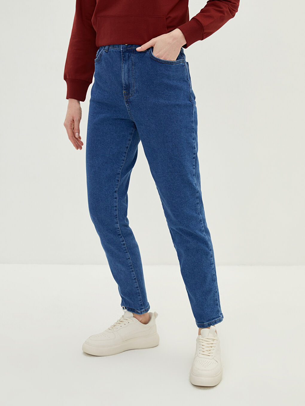 Mom Fit Pocket Detailed Women's Rodeo Jeans-1