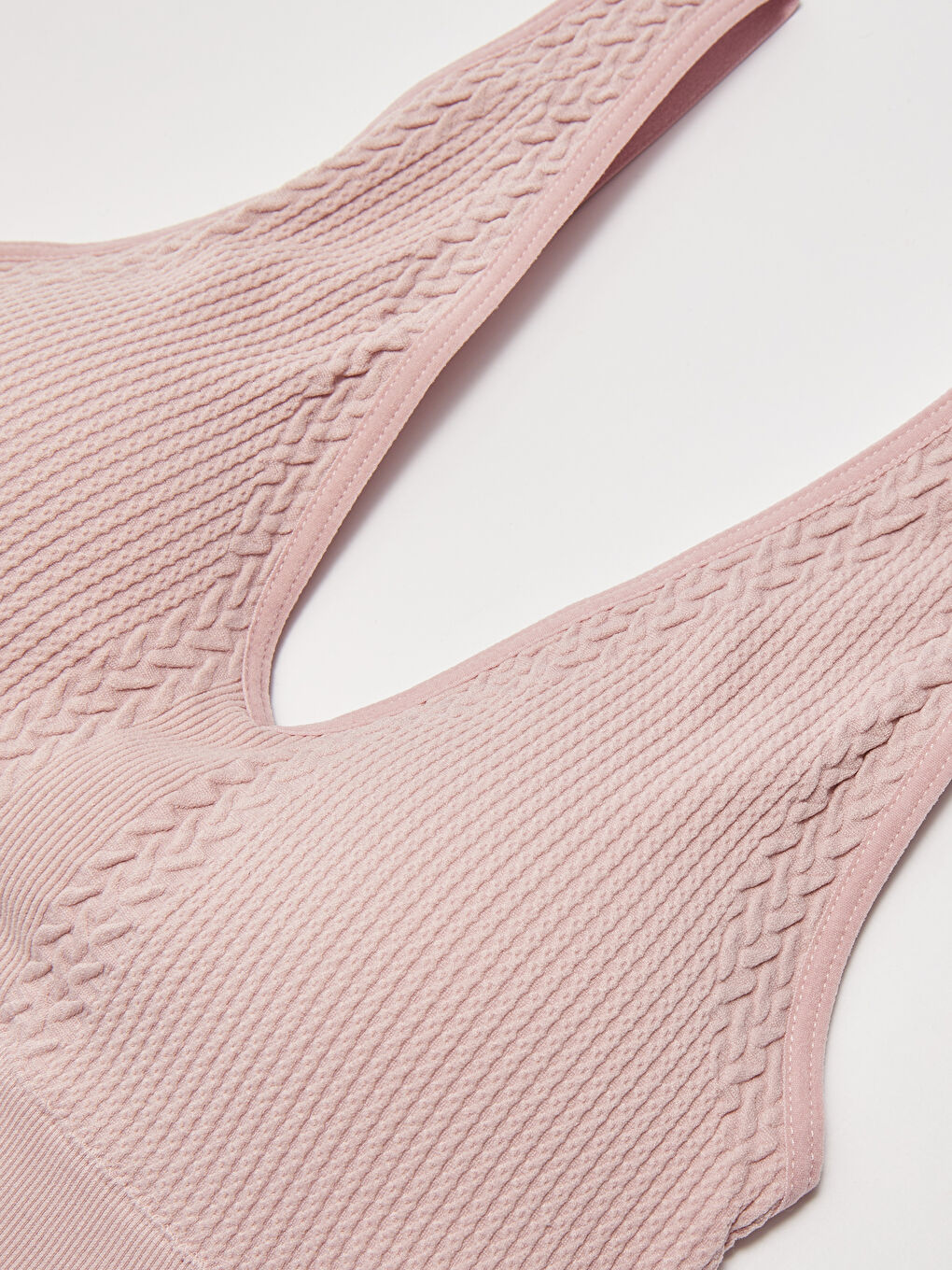 Lila Dolgusuz Balensiz Dikişsiz Büstiyer-2