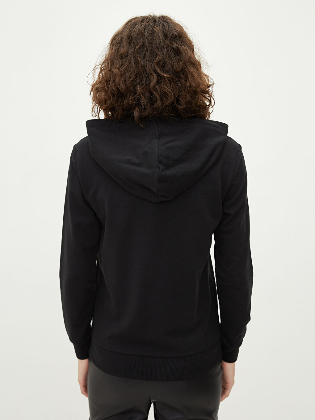 LCW Vision Hooded Printed Long Sleeve Women's Sweatshirt -W1GH67Z8-CVL