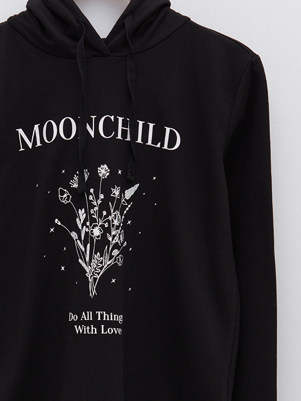 LCW Vision Hooded Printed Long Sleeve Women's Sweatshirt -W1GH67Z8-CVL