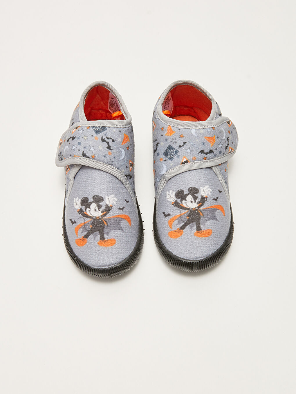 Pantoufles Mickey Mouse Licenciées Fermeture Velcro Bébé Garçon-2