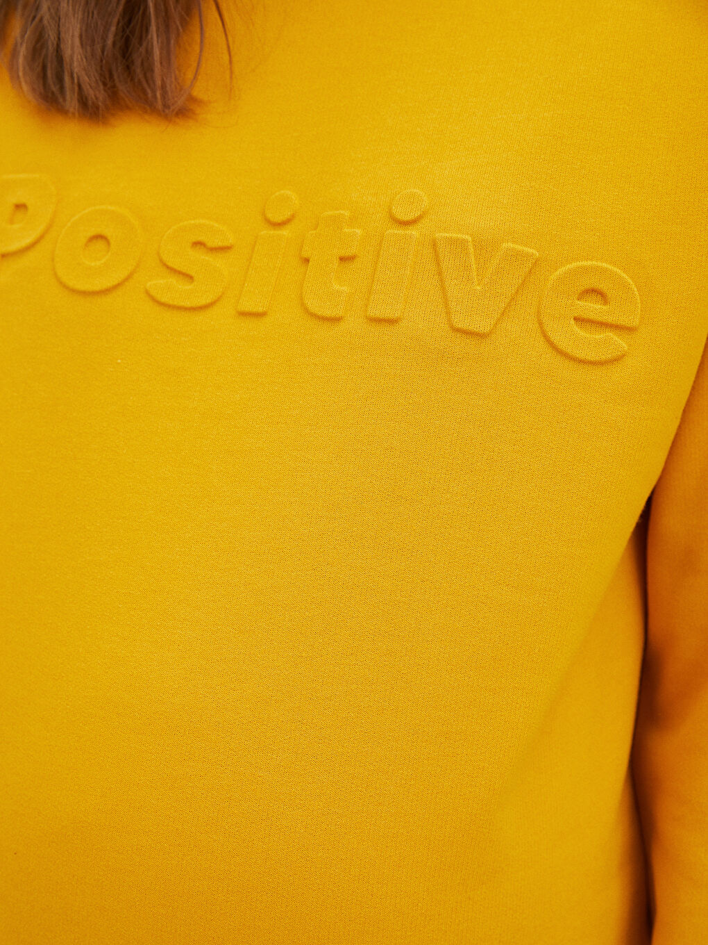 Sweat-shirt de maternité à slogan imprimé à manches longues et col rond-2