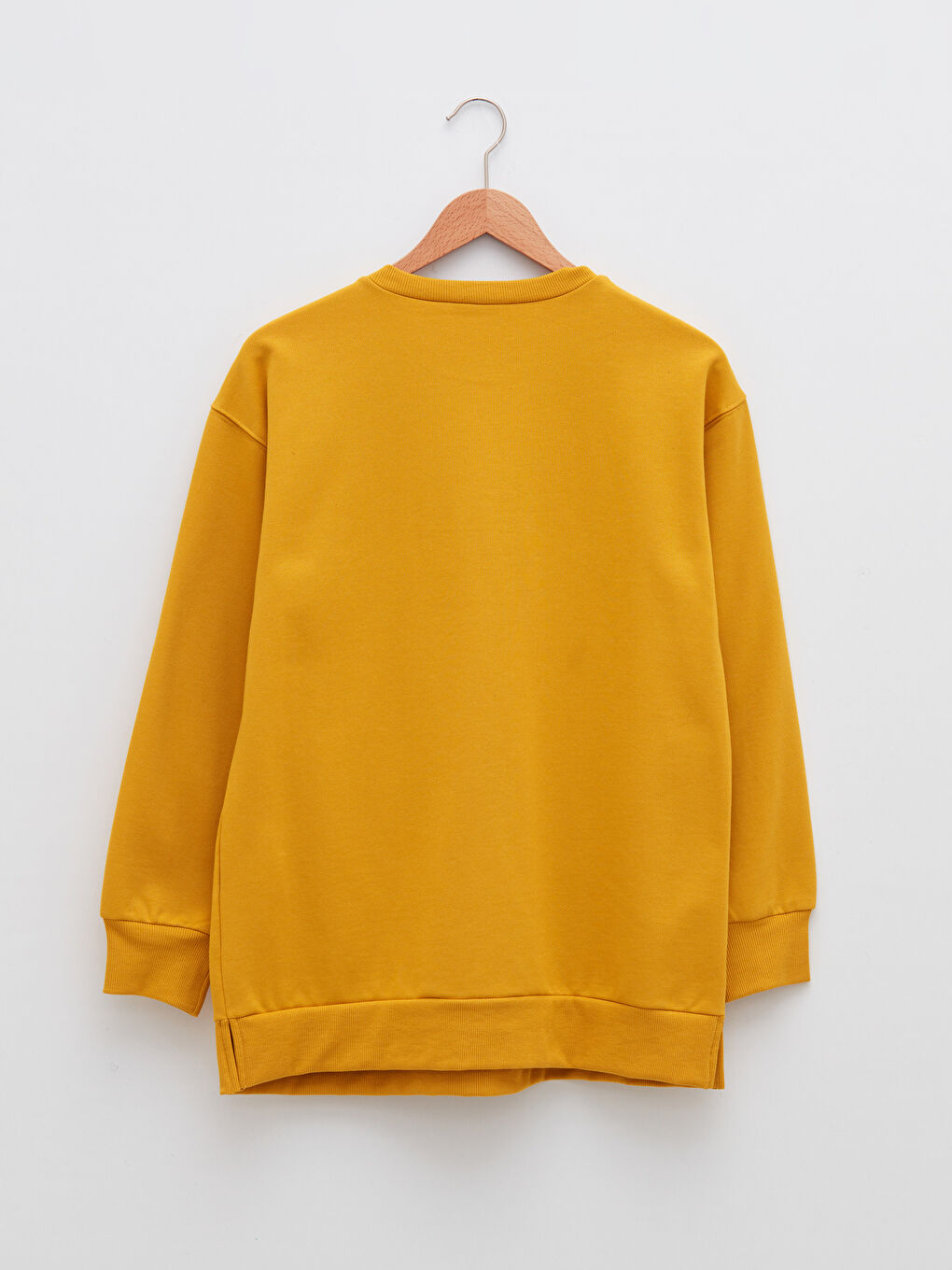 Sweat-shirt de maternité à slogan imprimé à manches longues et col rond-6