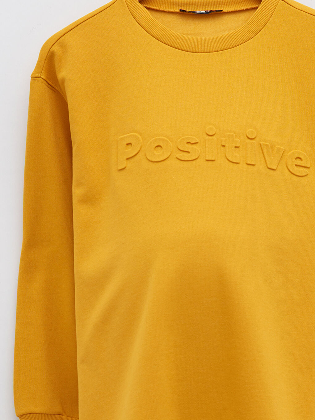 Sweat-shirt de maternité à slogan imprimé à manches longues et col rond-7