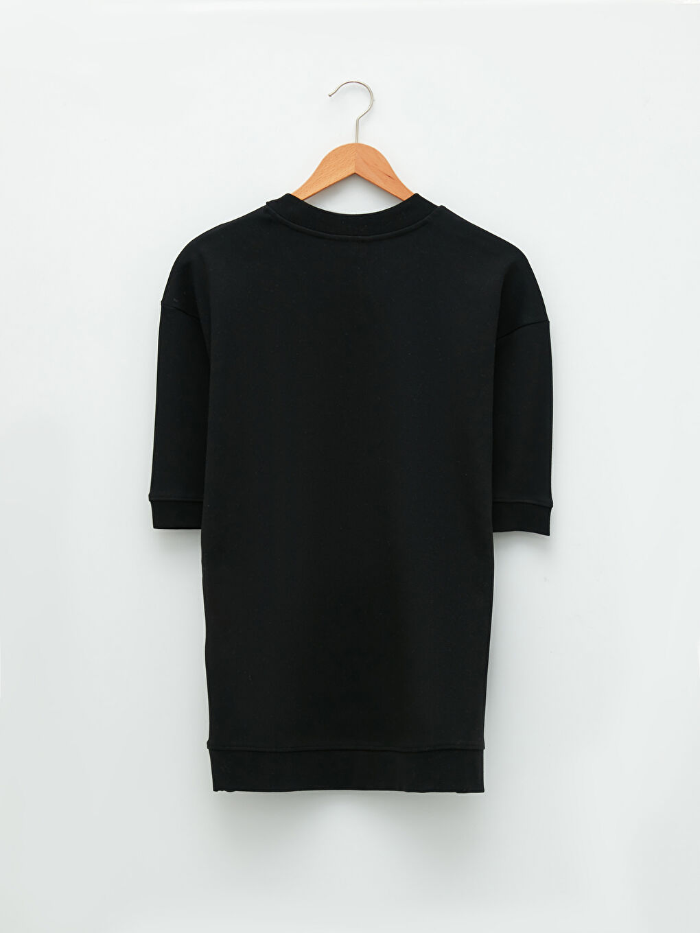 Суитшърт с кръгло деколте и къс ръкав за мъже-7