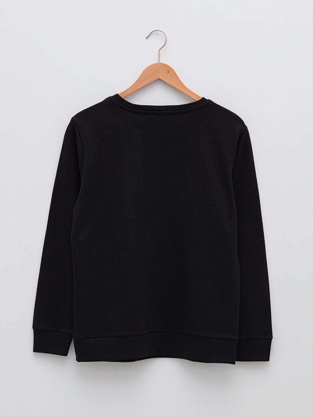 Crew Neck Printed Long Sleeve Women's Sweatshirt-6