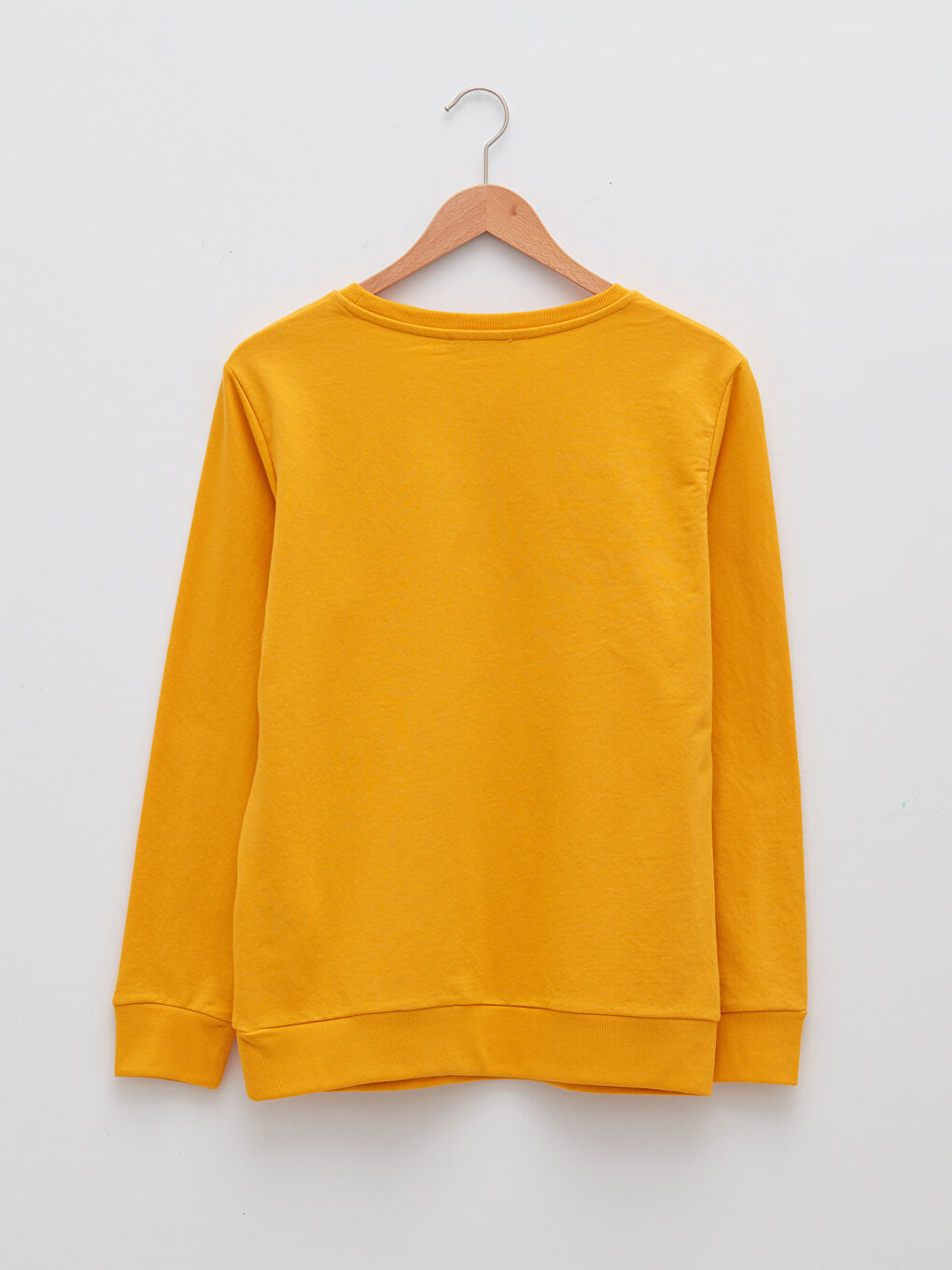Crew Neck Printed Long Sleeve Women's Sweatshirt-7