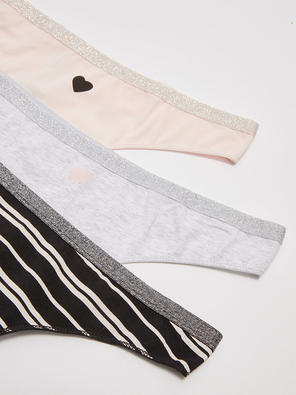 Printed Thong Knickers 3-Pack-2