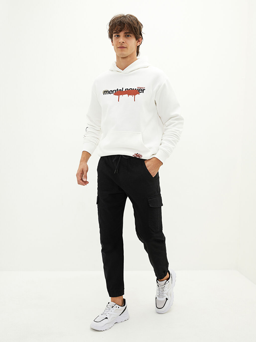 Pantalon de Survêtement Jogger Coupe Standard Pour Hommes-1