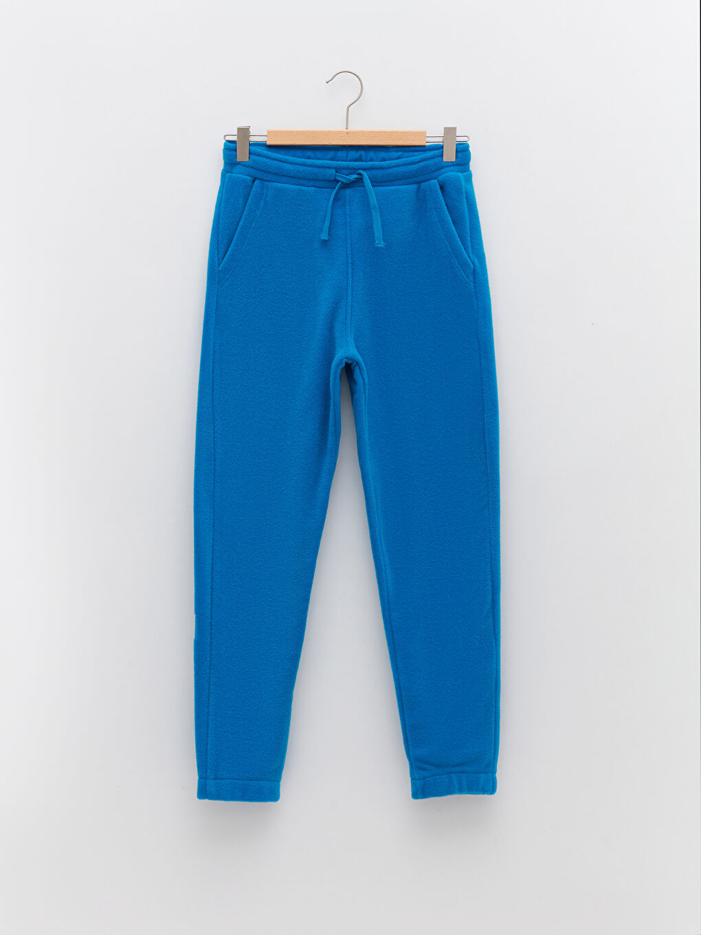 Pantalon de survêtement jogger basique en polaire pour garçons avec taille élastique