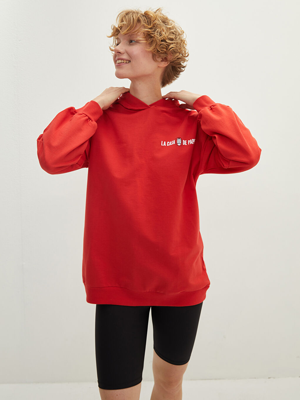 La Casa De Papel Printed Hoodie Thick Women's Sweatshirt-1