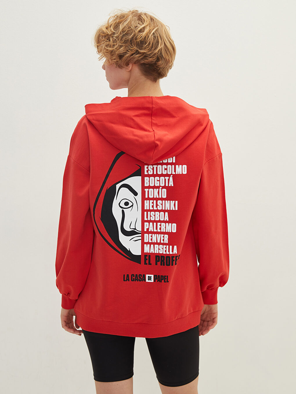 La Casa De Papel Printed Hoodie Thick Women's Sweatshirt-4