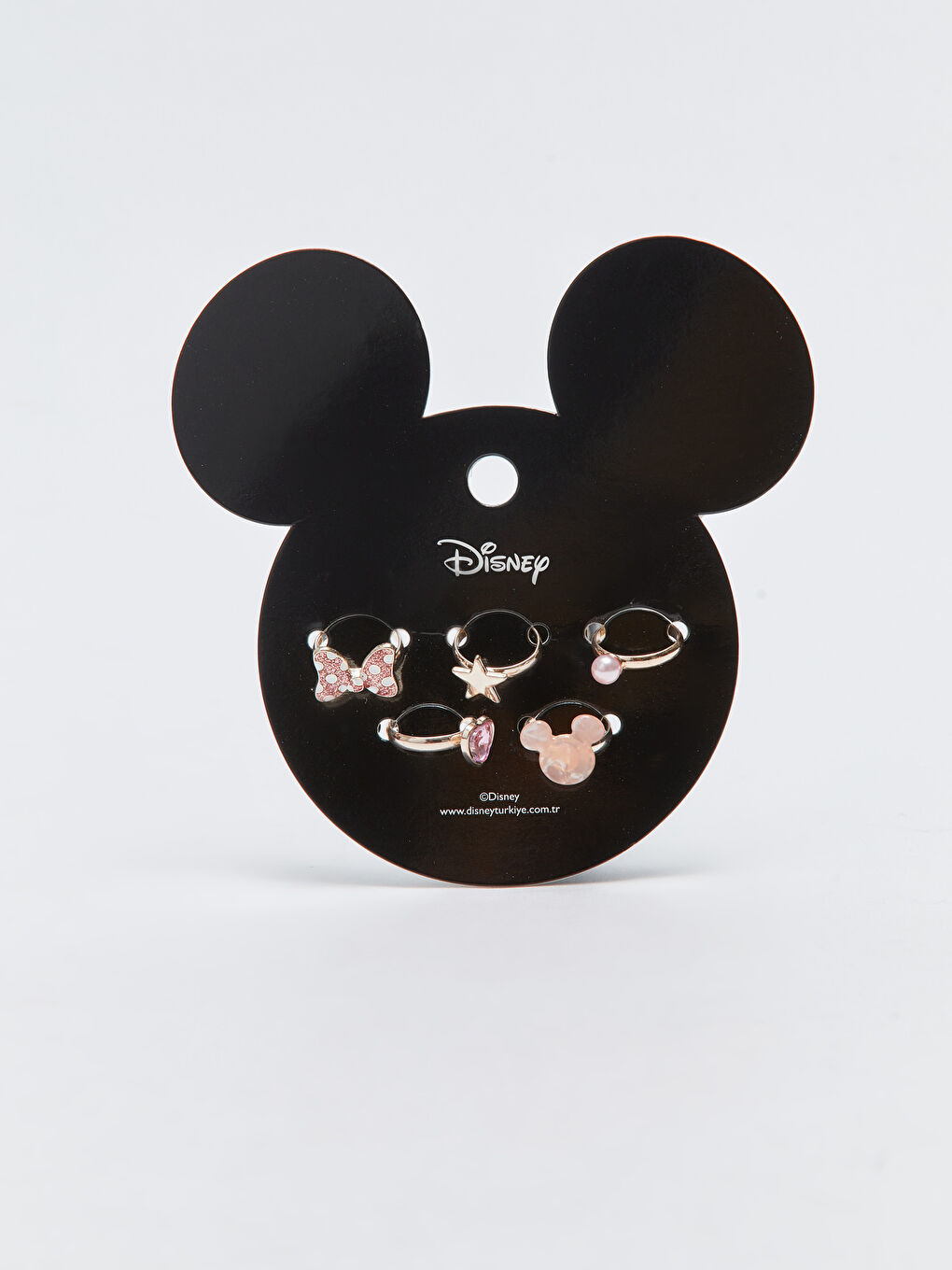 Karışık Minnie Mouse Lisanslı Kız Çocuk Yüzük 5'li
