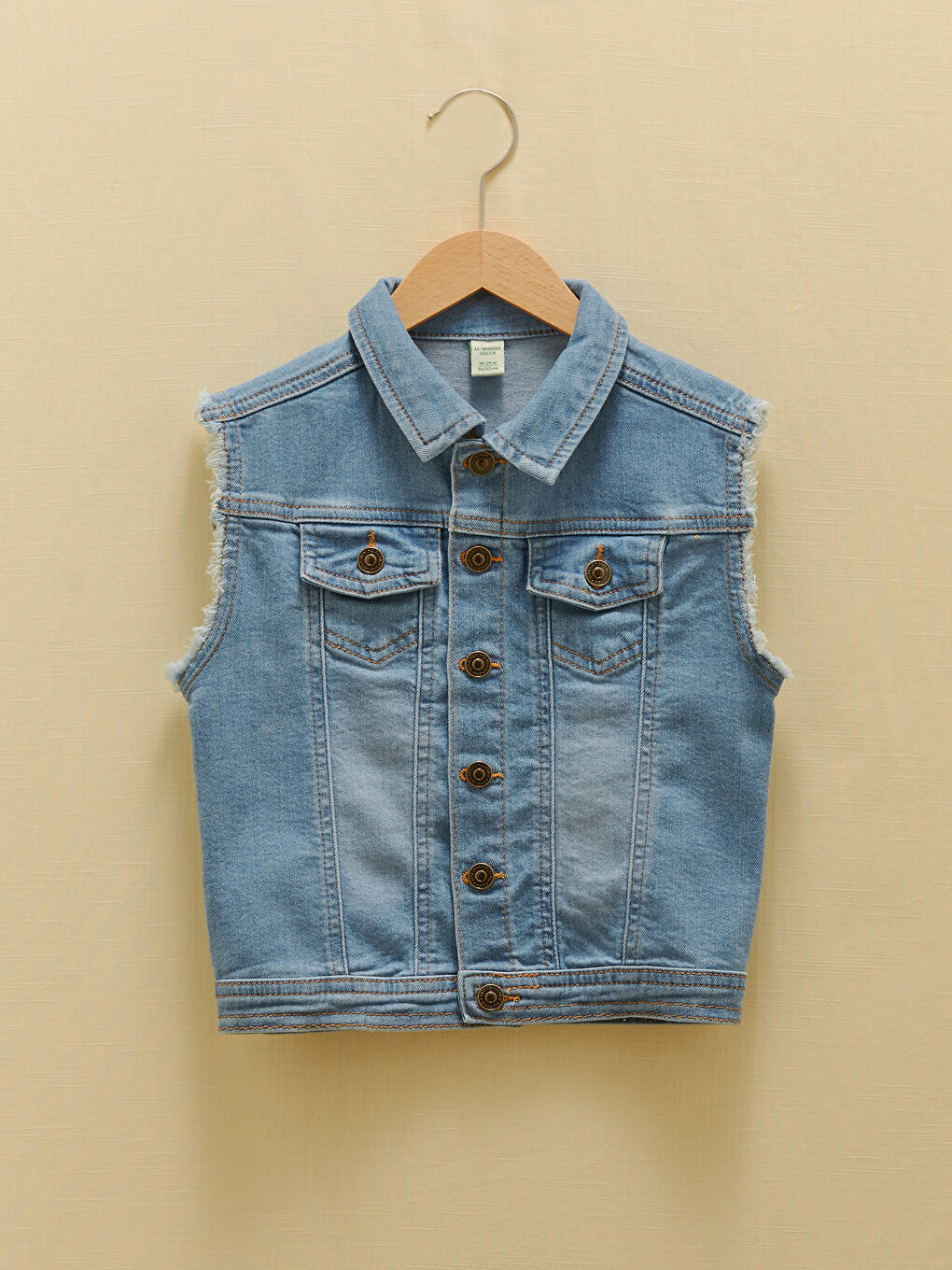 LCW baby Basic Baby Boy Jean Vest -W1GJ40Z1-H45