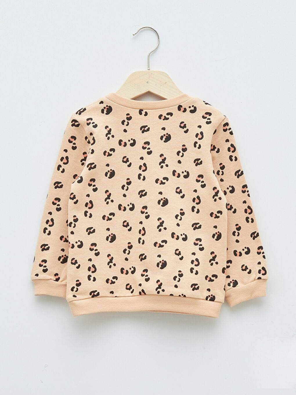 Crew Neck Long Sleeve Printed Cotton Baby Girl Sweatshirt 2-Pack-2
