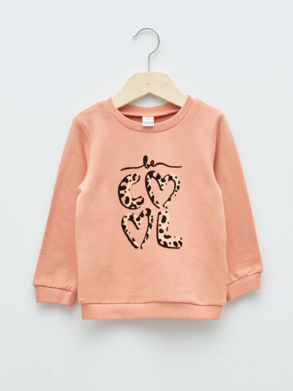 Crew Neck Long Sleeve Printed Cotton Baby Girl Sweatshirt 2-Pack-3