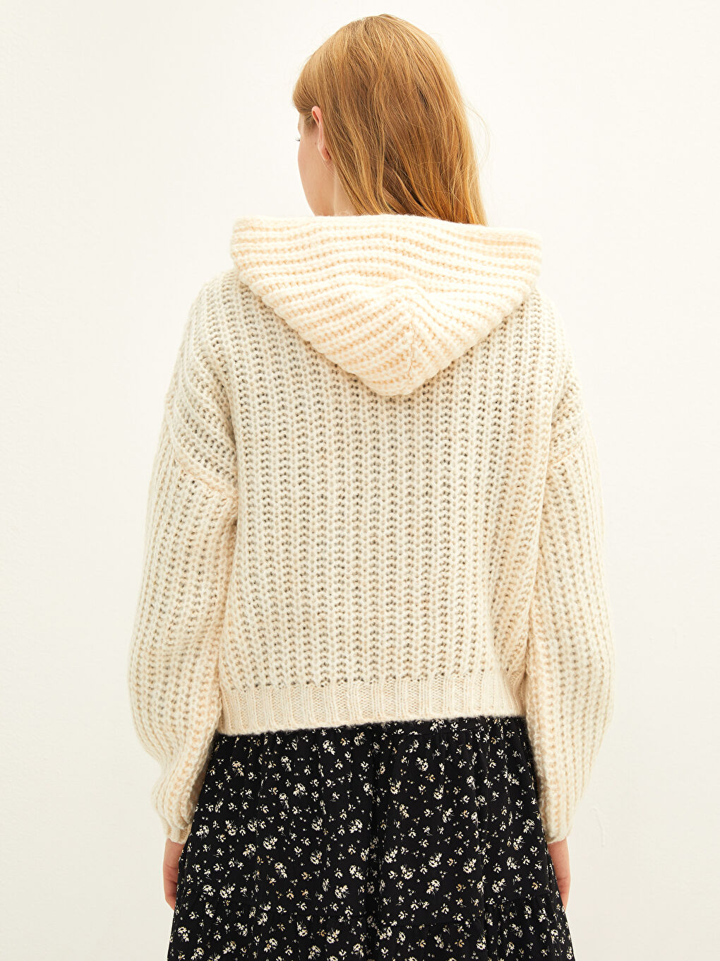 LCW Vision Kapuzensweater aus Trikot mit regulärer Passform und langen Ärmeln für Damen -W1GK21Z8-KNF