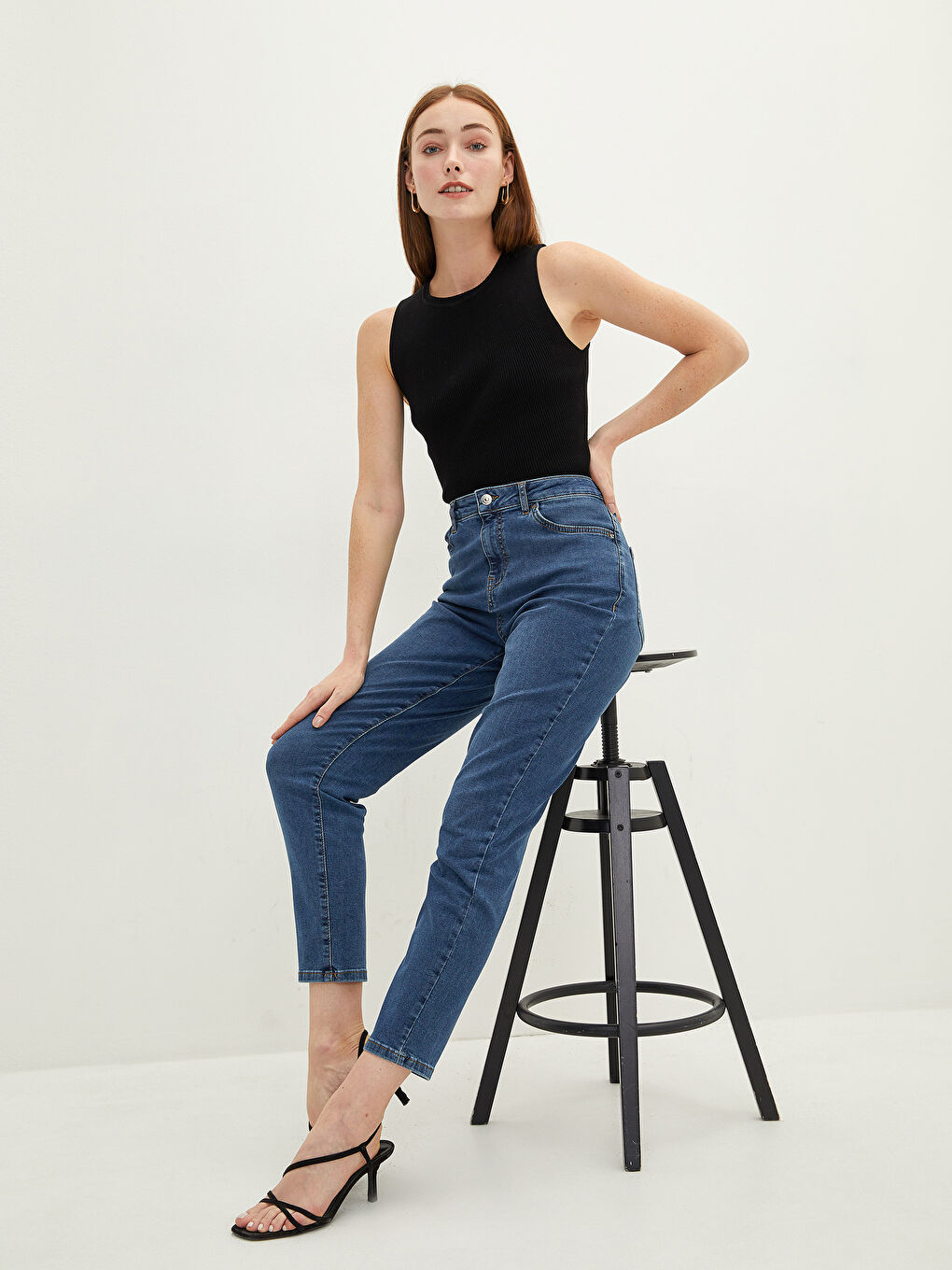 İndigo Mercury Skinny Fit Cep Detaylı Kadın Rodeo Jean Pantolon