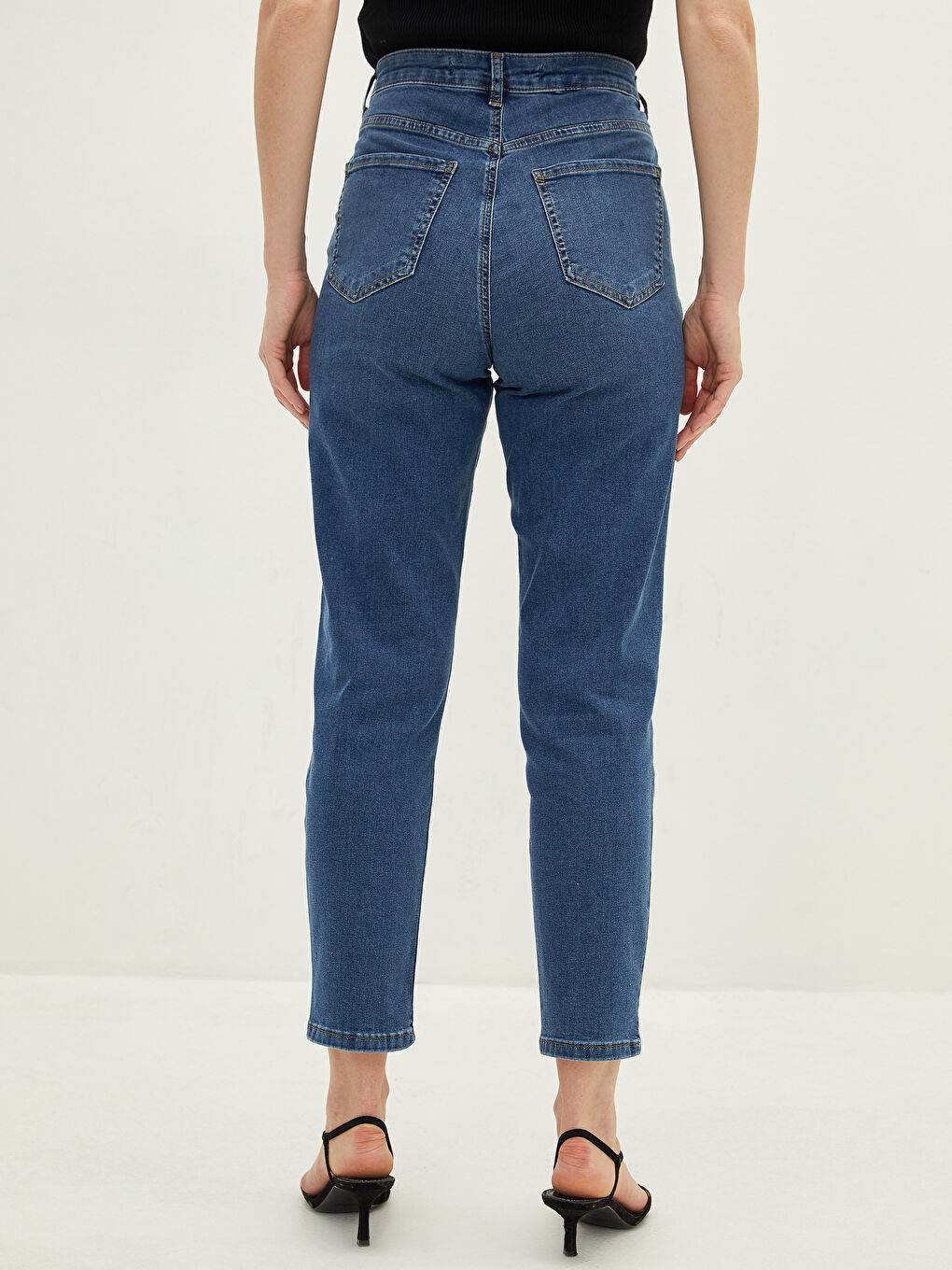 İndigo Mercury Skinny Fit Cep Detaylı Kadın Rodeo Jean Pantolon-3