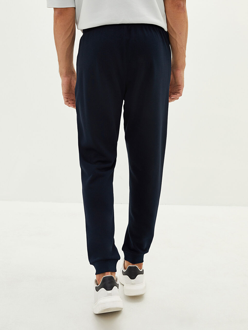 Lacivert Slim Fit Erkek Jogger Eşofman Altı-2