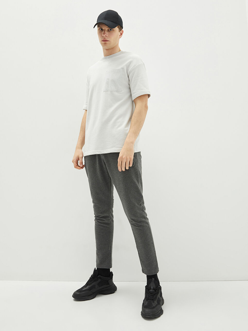 Slim Fit Men's Sweatpants-1
