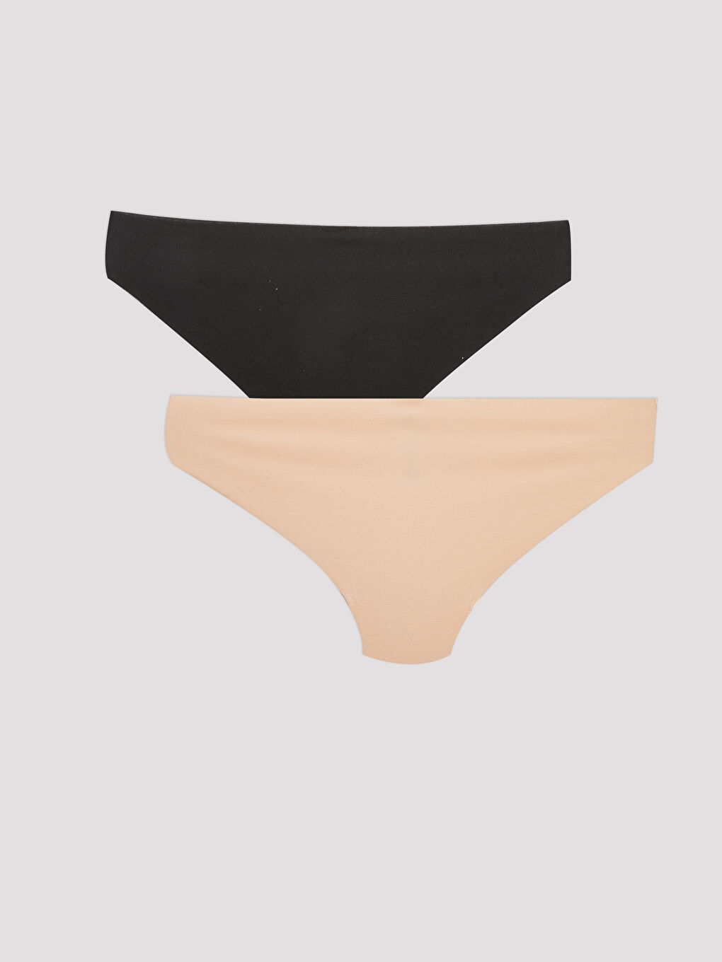 Plain Bikini Knickers 2 Pack-1