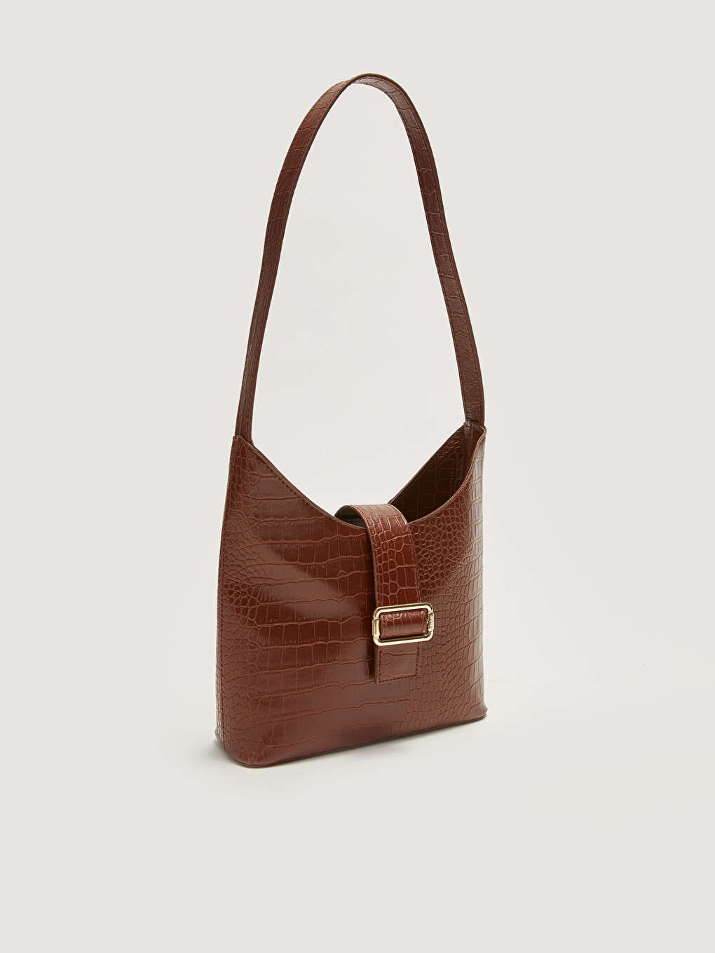 Leather Look Self Patterned Women's Handbag-2
