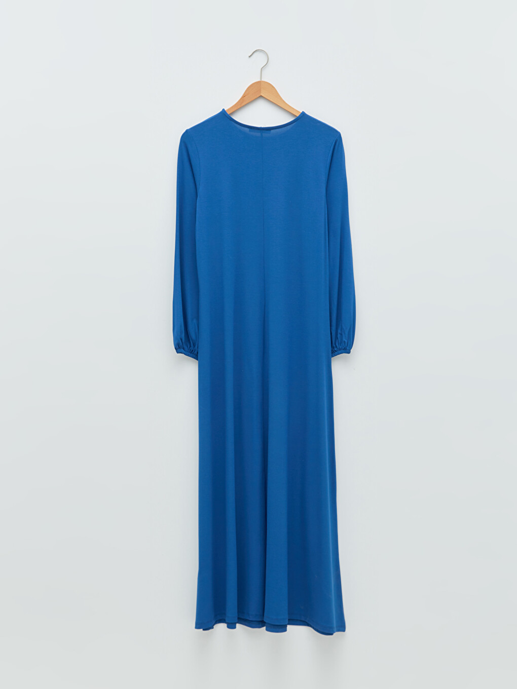 Crew Neck Regular Long Sleeve A-Cut Women's Dress-6