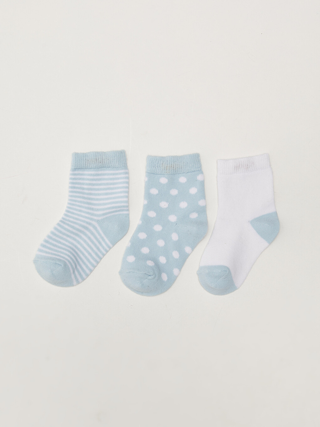 Patterned Baby Boys' Ankle Socks 3-pack-1
