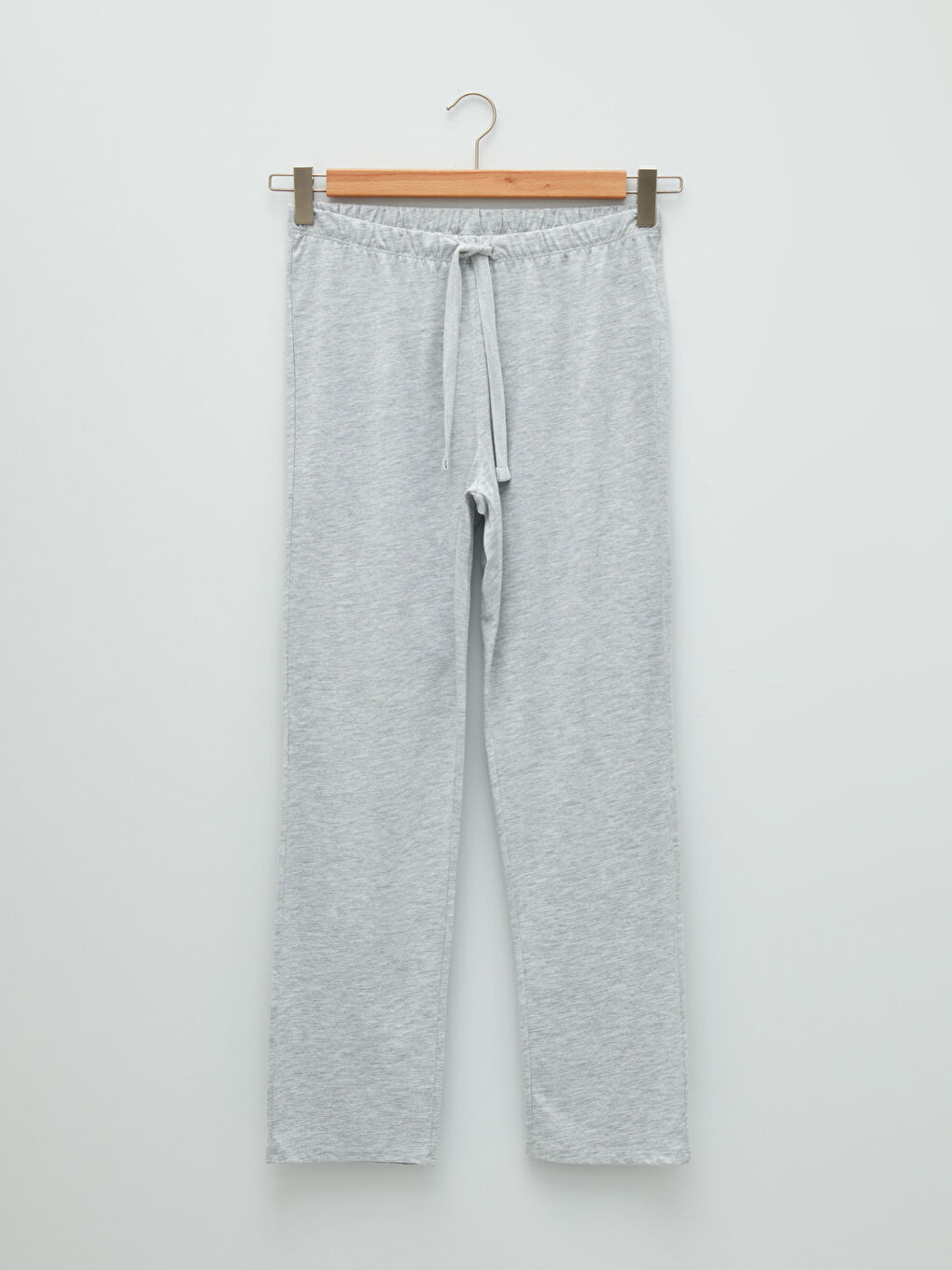 Yeşil Bisiklet Yaka Baskılı Uzun Kollu Kadın Pijama Takımı-7