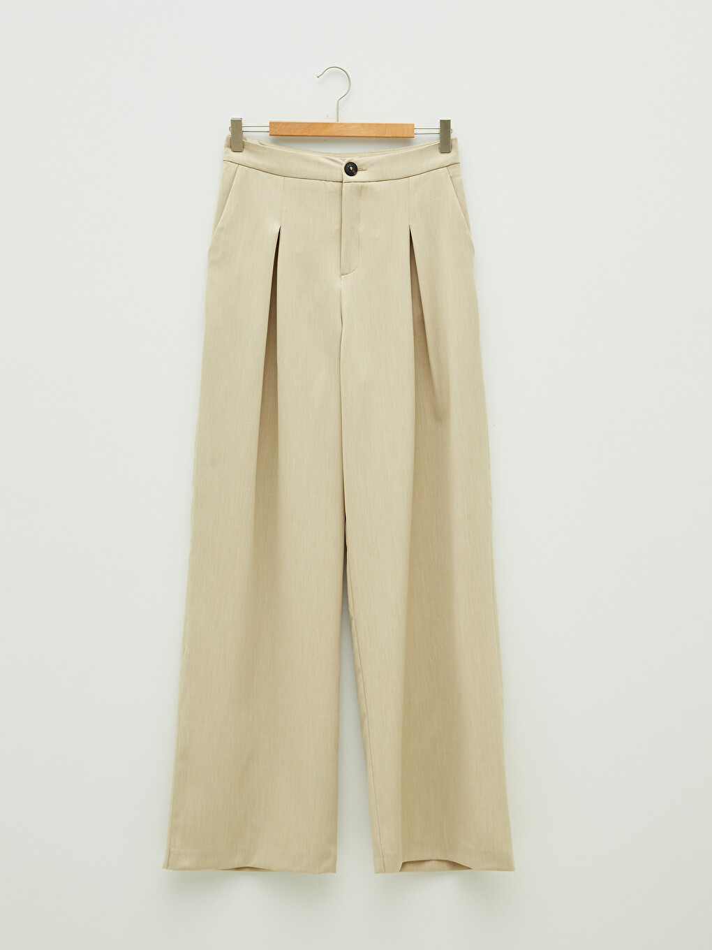 Pantaloni Dama Largi Confortabili Cu Talie Inalta-6