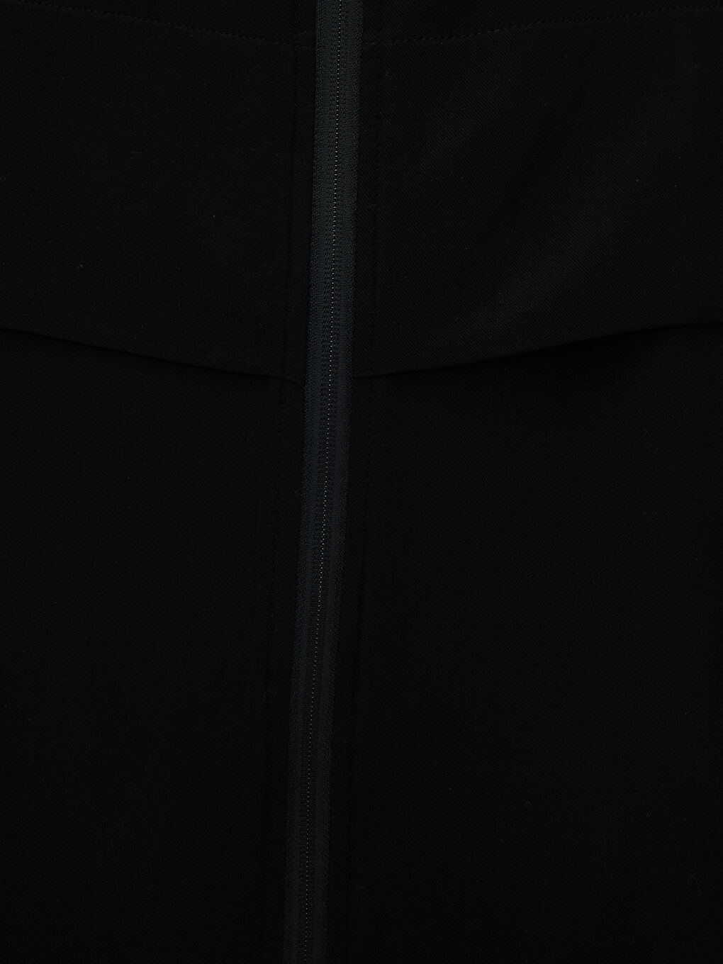 Hooded Plain Long Sleeved Pocket Detailed Leather Jacket Women's Tunic-2