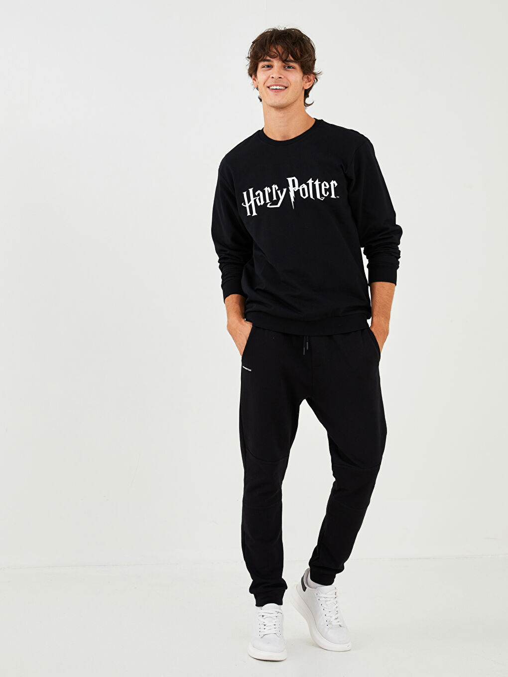 XSIDE Crew Neck Long Sleeve Harry Potter Printed Men's Sweatshirt -W1GS62Z8-CVL