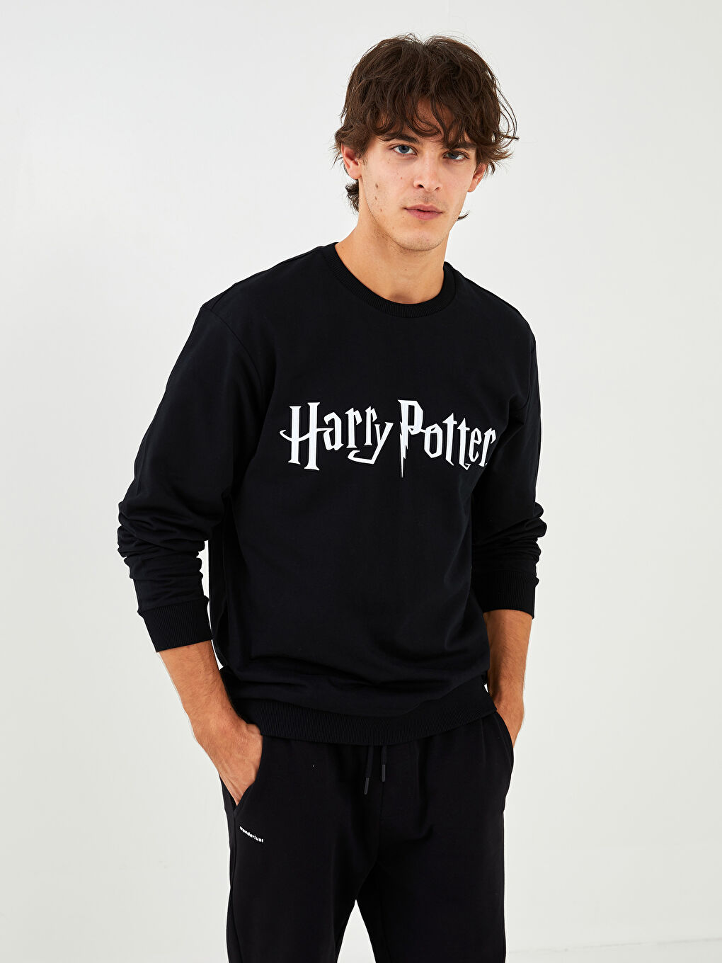 XSIDE Crew Neck Long Sleeve Harry Potter Printed Men's Sweatshirt -W1GS62Z8-CVL