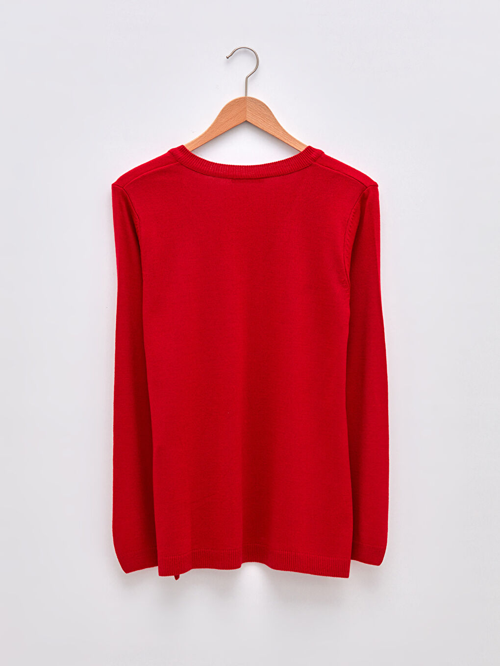 LCWAIKIKI Basic V-Ausschnitt Schlichter Langarm Damen Strickpullover -W1GS81Z8-HJY