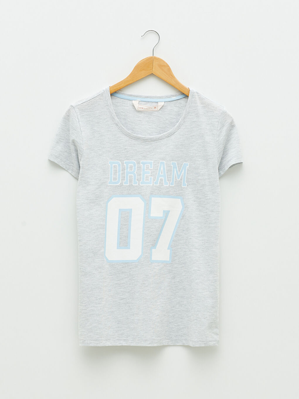 Mavi Bisiklet Yaka Baskılı Kısa Kollu Kadın Şortlu Pijama Takımı-6