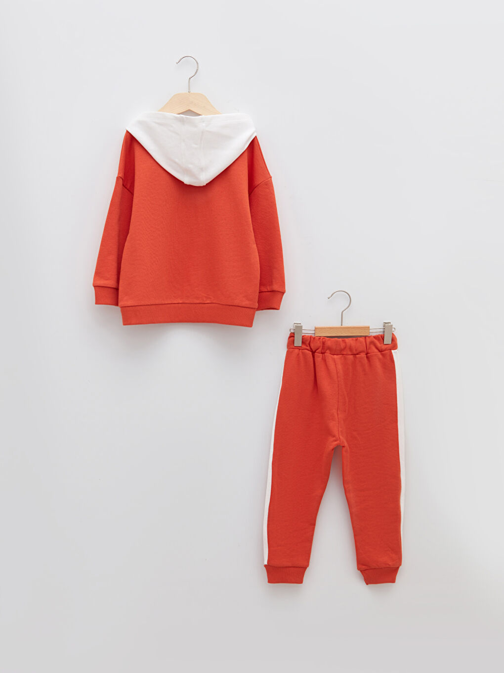 Ensemble Sweat-Shirt à Capuche Imprimé et Pantalon de Jogging Bébé Garçon Manches Longues Lot de 2-1