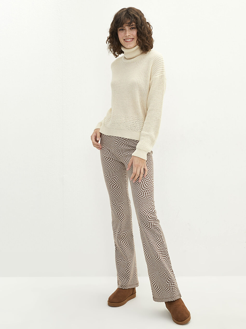 Dolčevita Običan Dugi Rukav Ženski Trikot Džemper-2